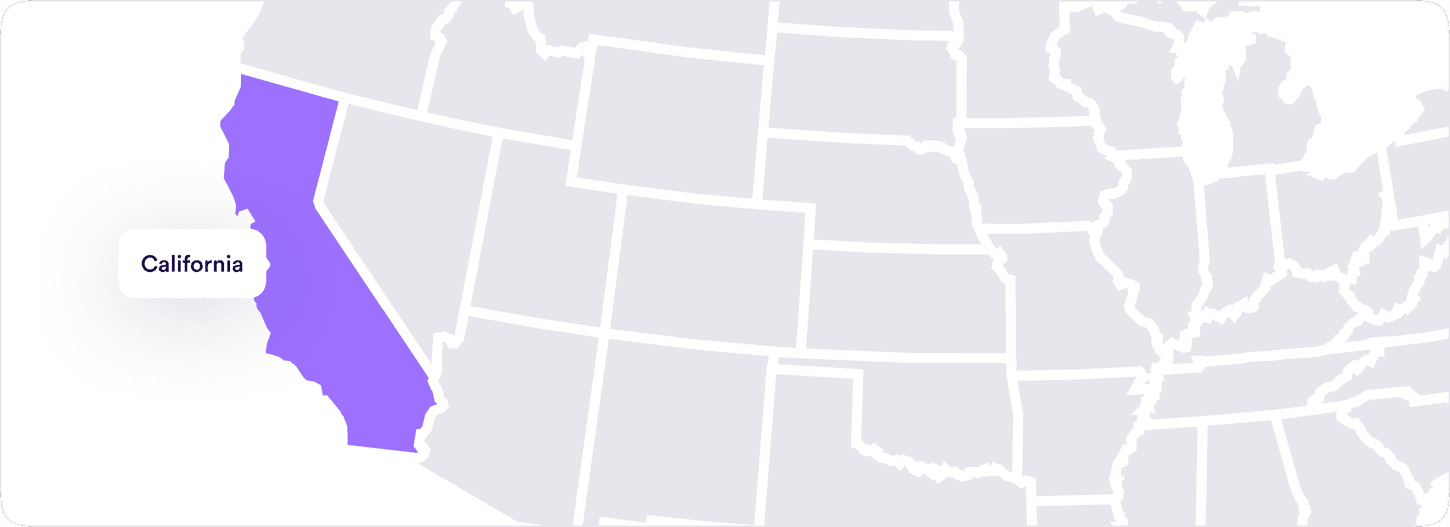 Image featuring California map