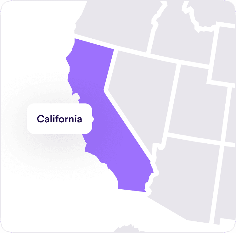 Image featuring California map