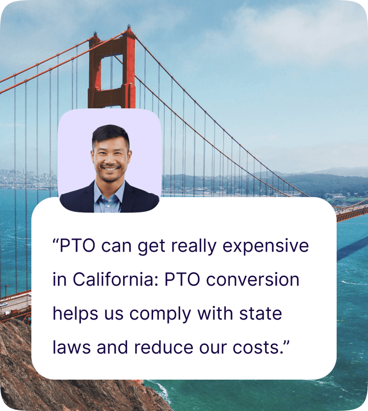 Image featuring a quote about California